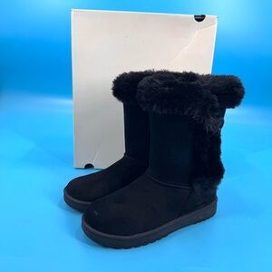 So Sophia Boots Girls Sz. 5 - Black